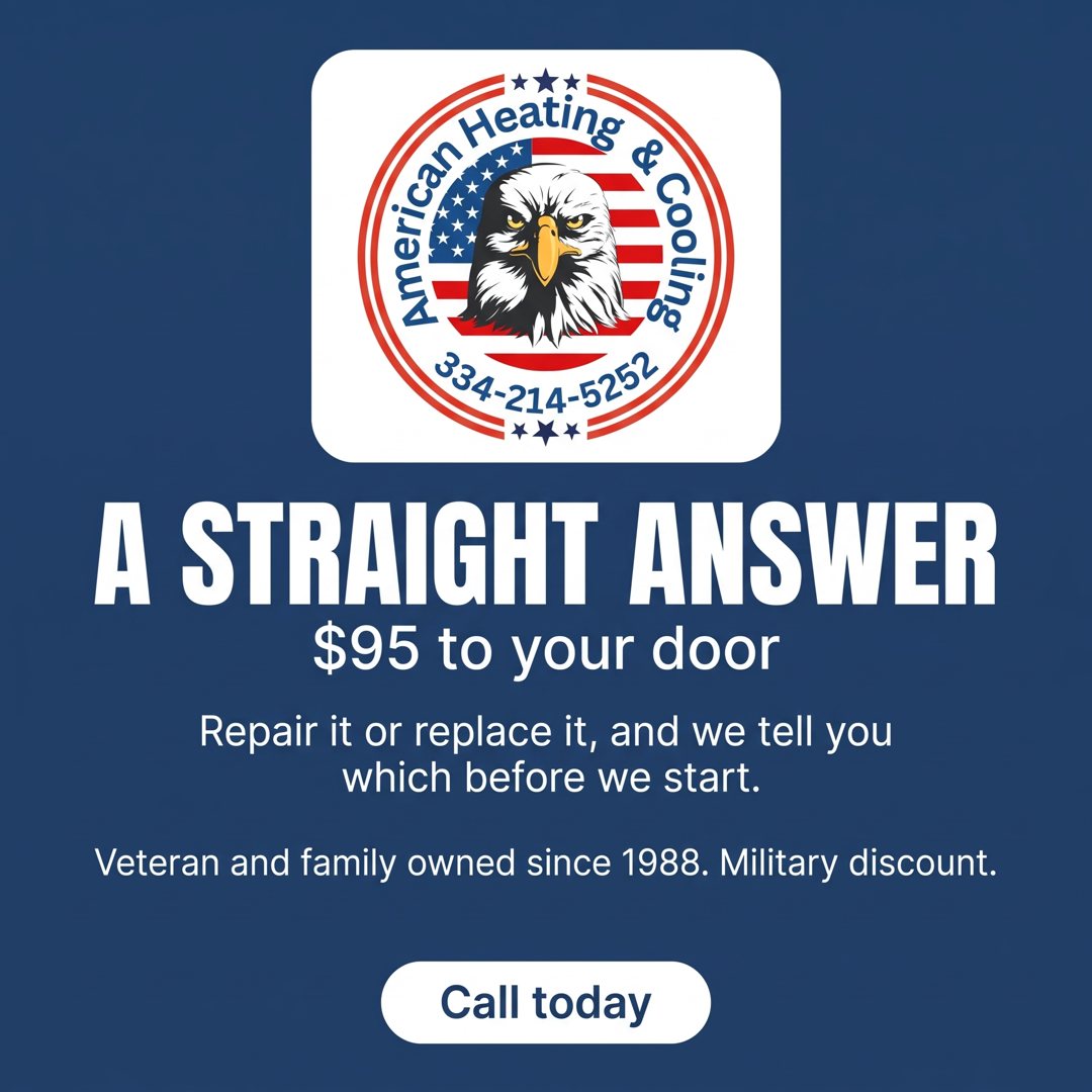 Image ad for American Heating and Cooling