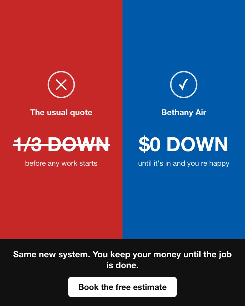 Image ad for Bethany Air